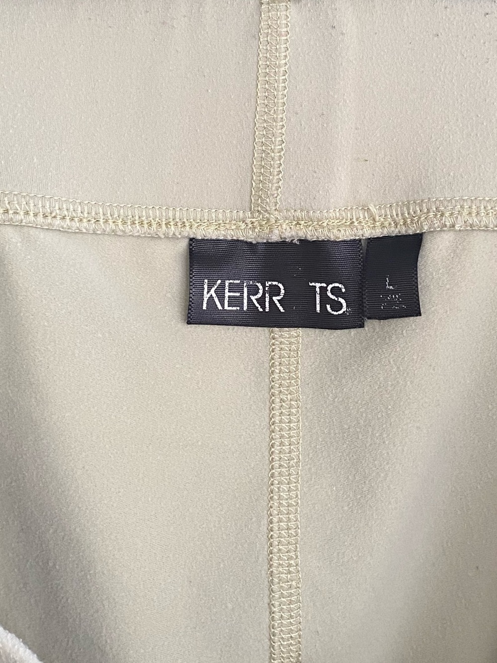 KERRITS Equestrian Tights Lightweight Pull On Pockets Light Beige Size L - Picture 14 of 16